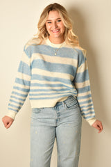 MOA STRIPE SWEATER