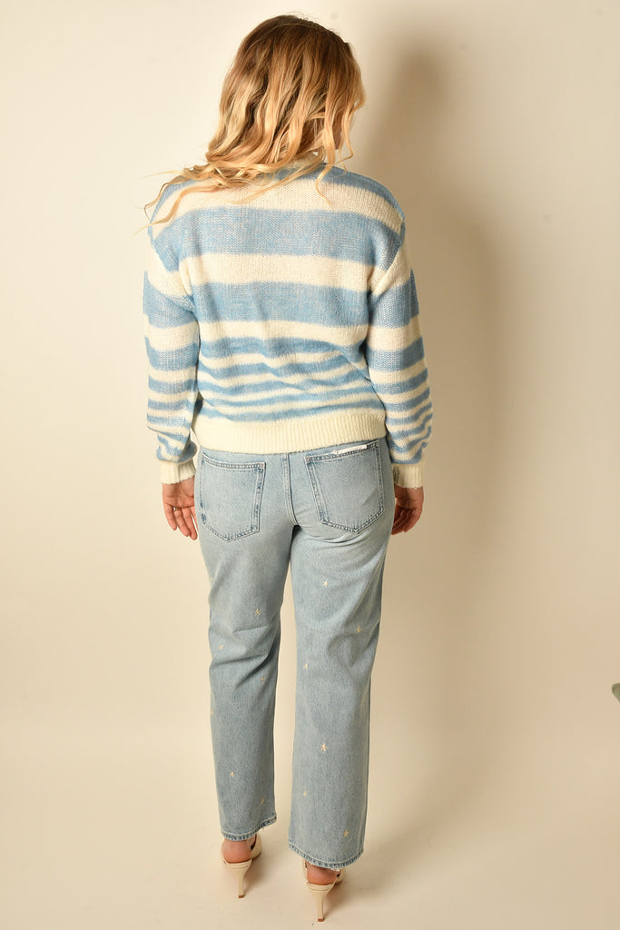 MOA STRIPE SWEATER