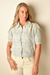 SHORT PUFF SLEEVE JACKET