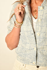 SHORT PUFF SLEEVE JACKET