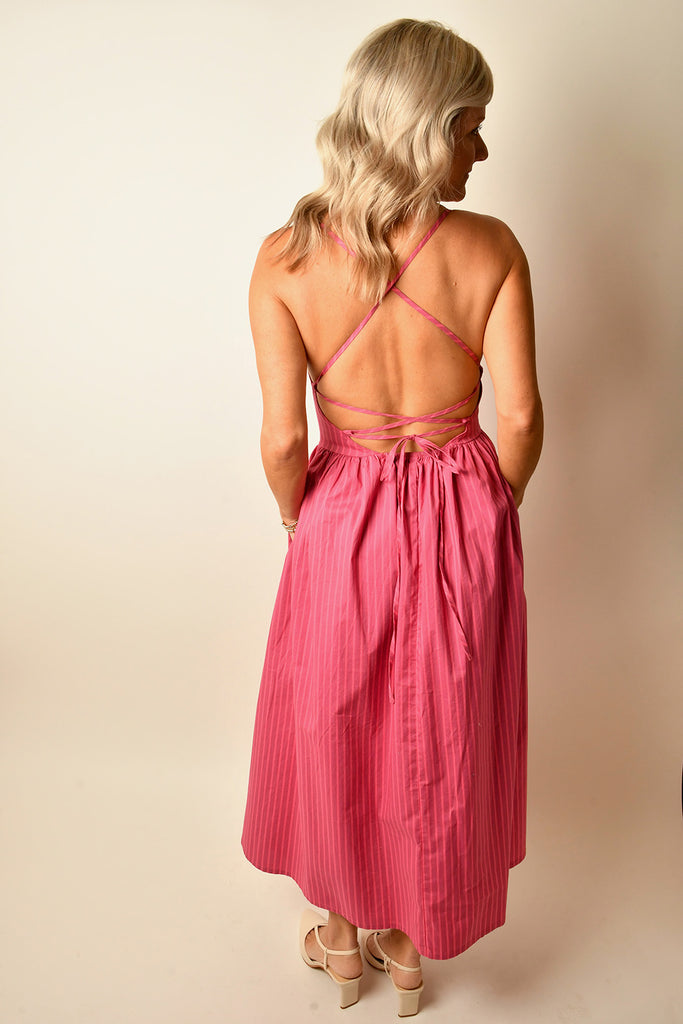 SADEE OPEN BACK DRESS