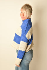 OPAL RUGBY STRIPE SWEATER