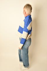 OPAL RUGBY STRIPE SWEATER