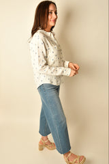 HI LOW BUTTON FRONT SHIRT