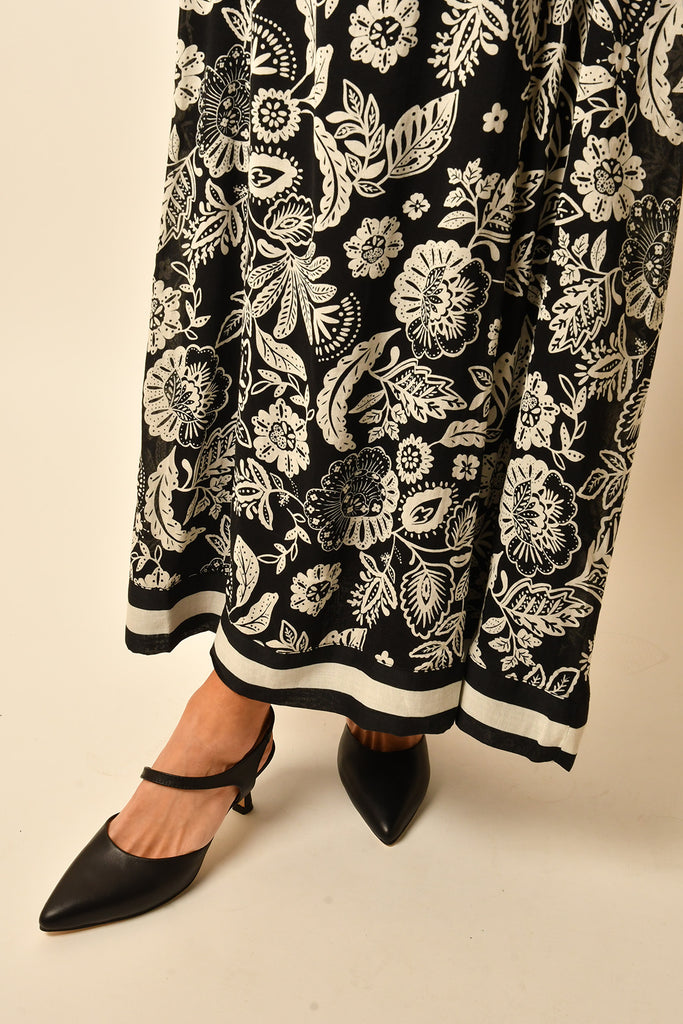VIENTO LUZ FLORAL MIDI
