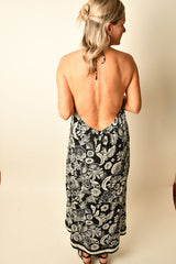 VIENTO LUZ FLORAL MIDI
