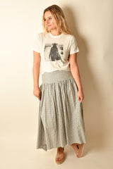 SORRENTO STRIPED DROP-WAIST