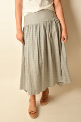 SORRENTO STRIPED DROP-WAIST