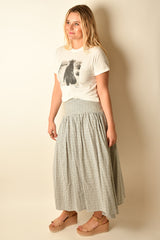 SORRENTO STRIPED DROP-WAIST