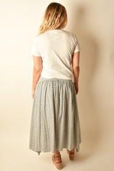 SORRENTO STRIPED DROP-WAIST
