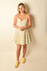 SUNNY DAY PASTEL PLAID MINI