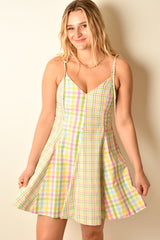 SUNNY DAY PASTEL PLAID MINI