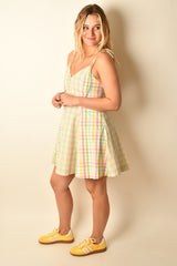 SUNNY DAY PASTEL PLAID MINI