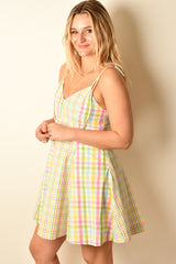 SUNNY DAY PASTEL PLAID MINI
