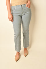 KELSEY HIGH RISE STRIPED JEAN