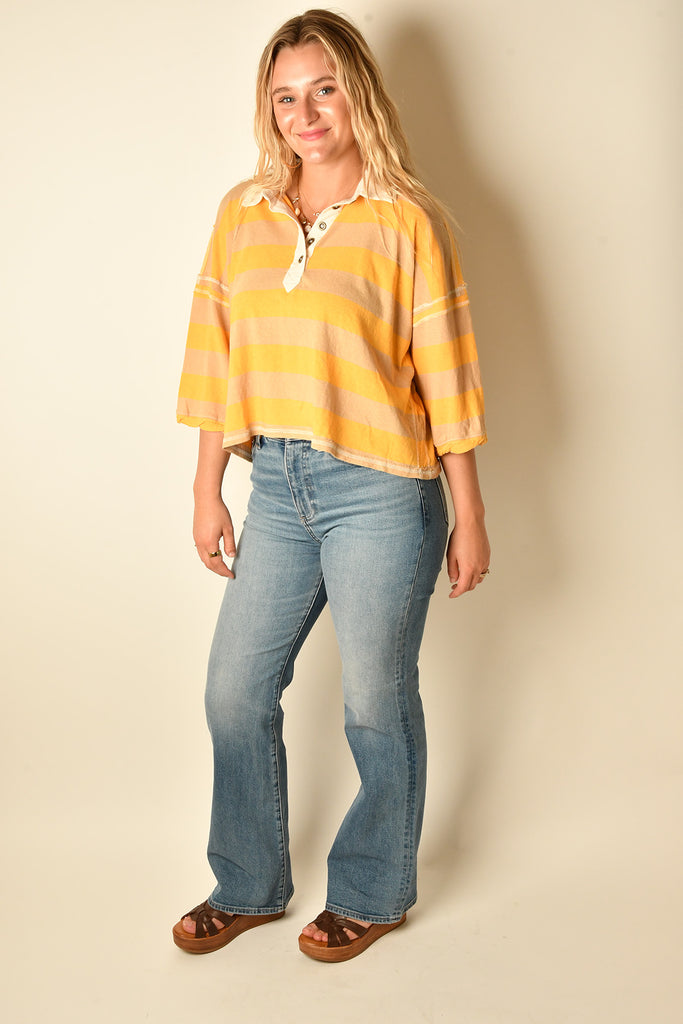 AUGIE STRIPE TEE +colors