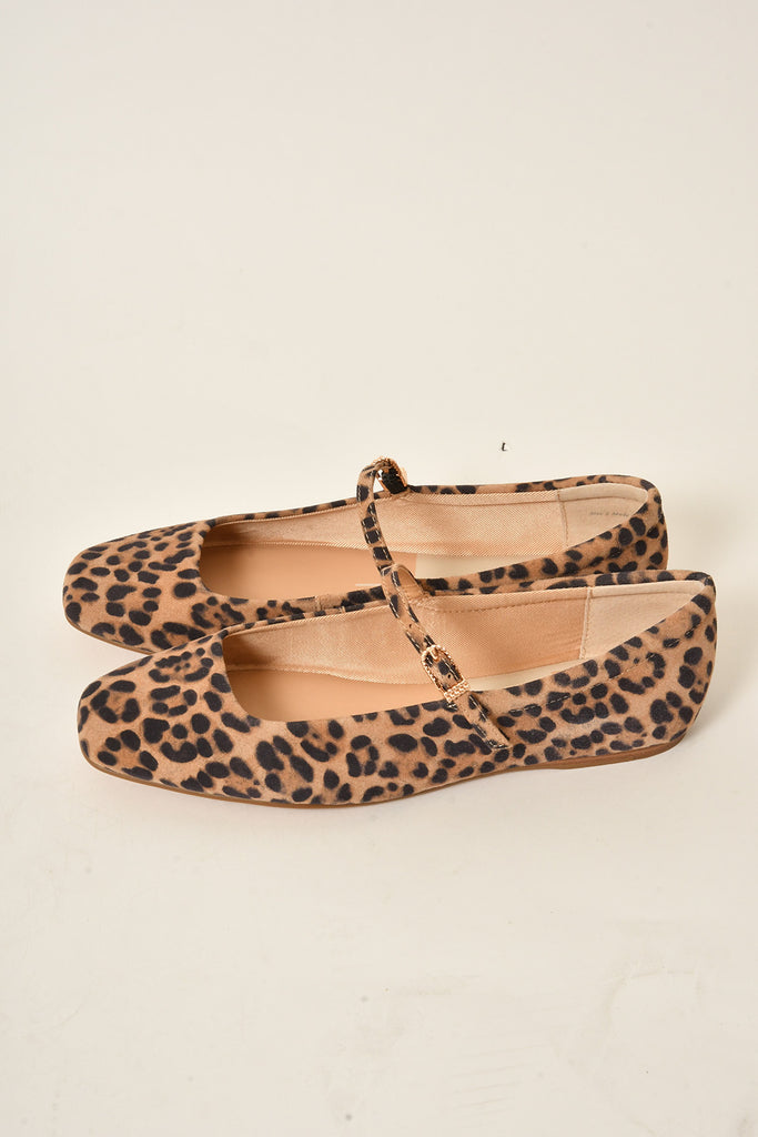 REYES LEOPARD FLAT