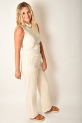 INSET WIDE LEG JOGGER