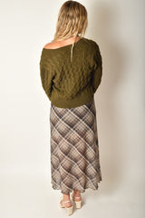 CABLE KNIT CARDIGAN