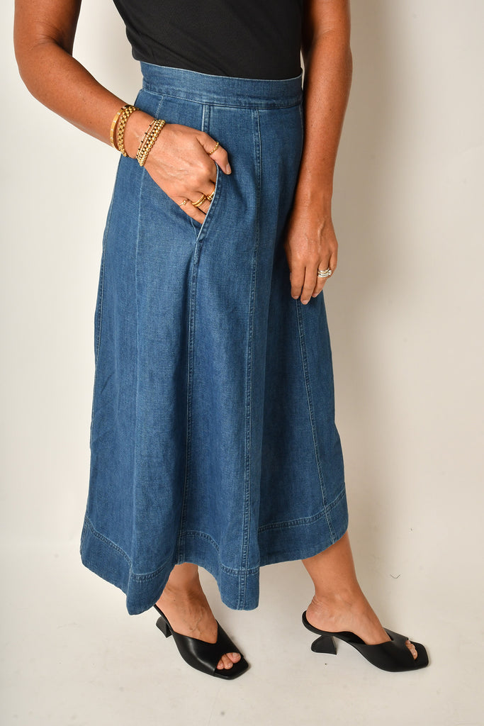LAINEY DENIM SKIRT