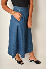 LAINEY DENIM SKIRT