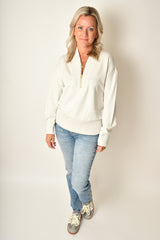 SALLY HALF ZIP