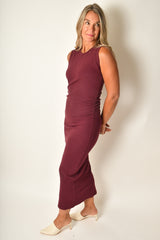MODERNE RIB KNIT DRESS