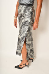 BIAS CUT SLIP SKIRT