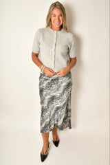 E'TOILE CABLE CARDIGAN