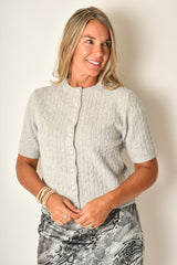 E'TOILE CABLE CARDIGAN