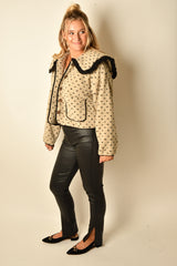 GIRLIE COLLAR SHERPA
