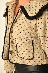 GIRLIE COLLAR SHERPA