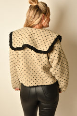 GIRLIE COLLAR SHERPA