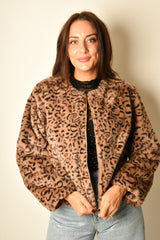 MICA FAUX FUR JACKET