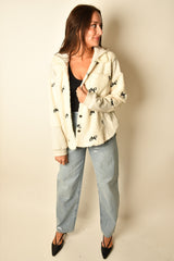 BOW SHERPA HOODIE