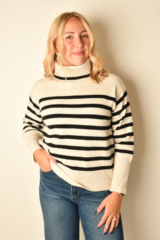 PARLEY STRIPE SWEATER