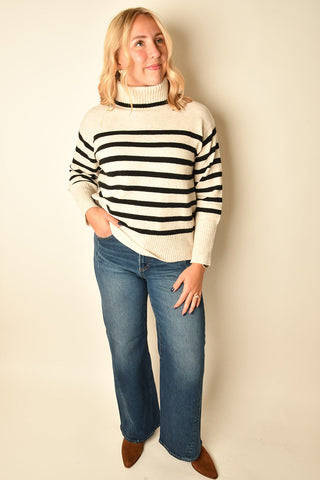 PARLEY STRIPE SWEATER