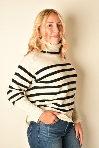 PARLEY STRIPE SWEATER