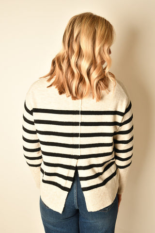 PARLEY STRIPE SWEATER