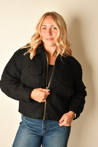 GALINDA TEDDY JACKET
