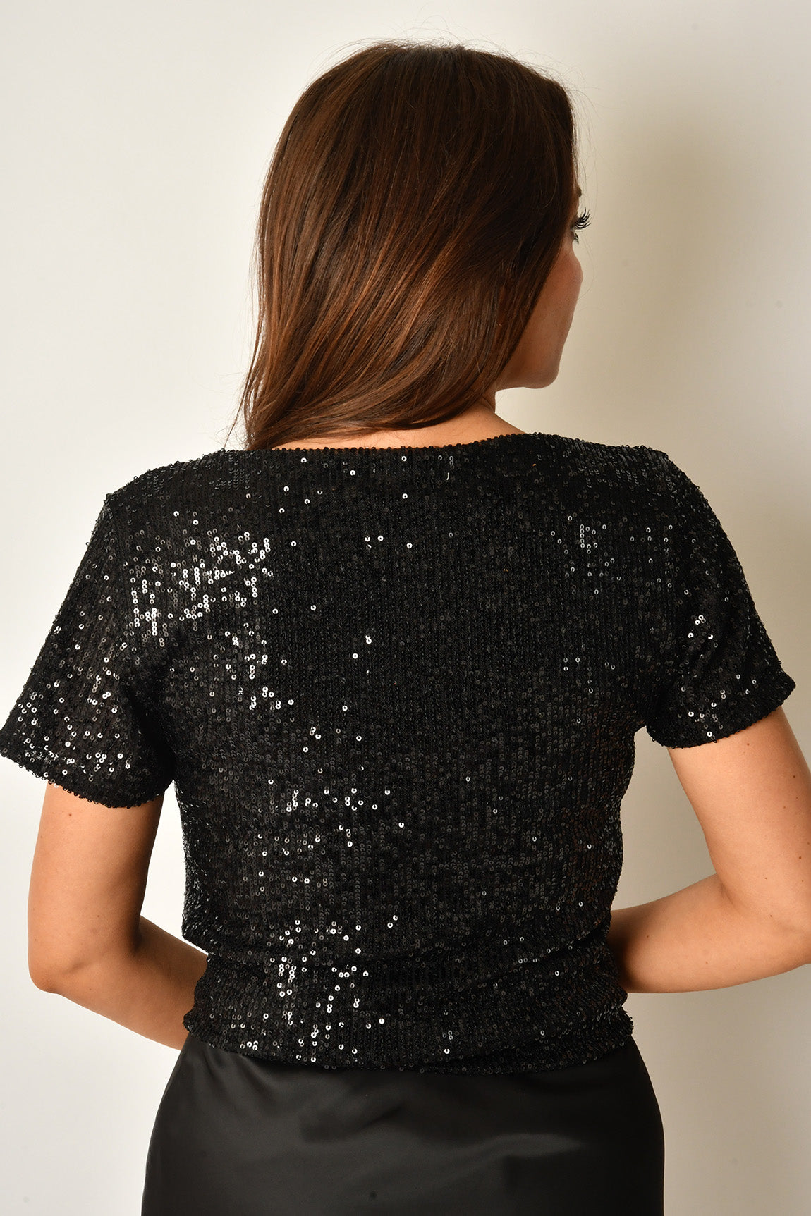 MARBELLA SEQUIN TOP