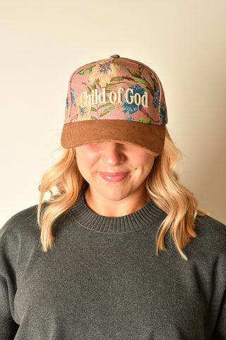 CHILD OF GOD BROCADE HAT