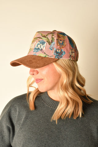 CHILD OF GOD BROCADE HAT