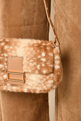 BEVERLY FAUX FUR HANDBAGS