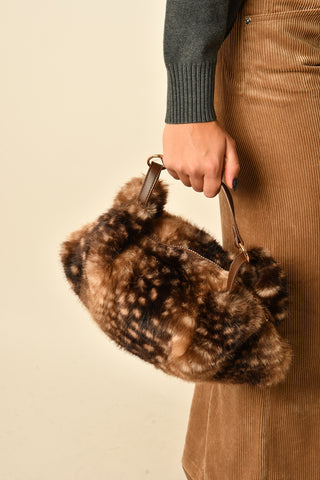 NASH TOTE FAUX FUR