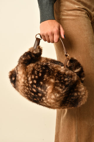 NASH TOTE FAUX FUR