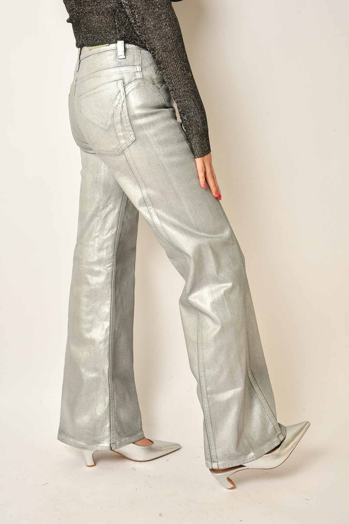 SILVER LEXI WIDE LEG