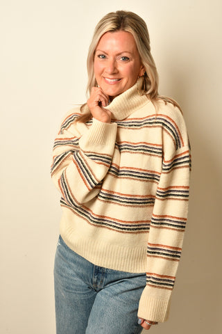 MONNA STRIPE SWEATER