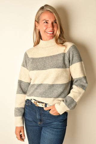 EDISON STRIPED SWEATER