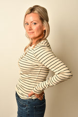 EVE STRIPE HENLEY
